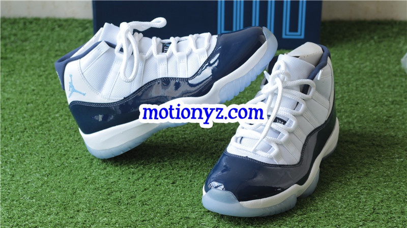 Authentic Air Jordan 11 Midnight Navy Blue